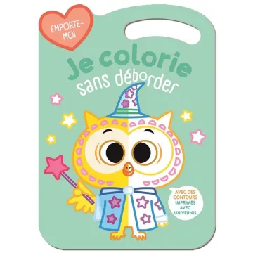 Le hibou 3+ - Je colorie sans déborder