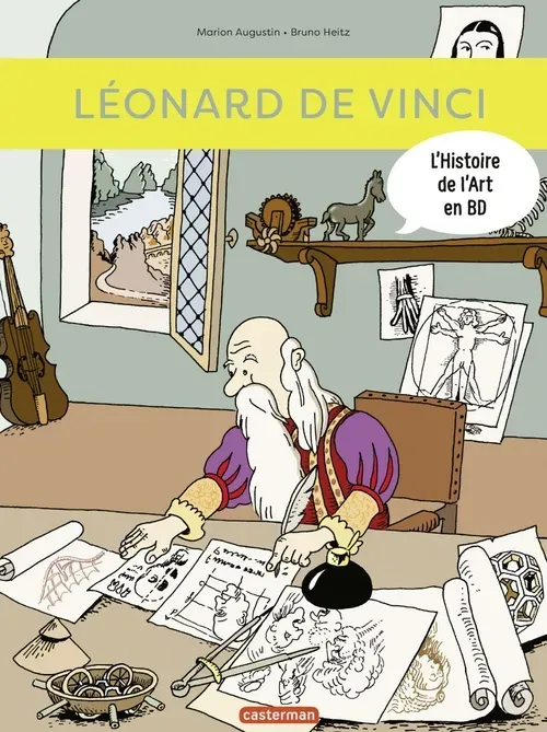 L'histoire de l'art en BD  : Léonard de Vinci