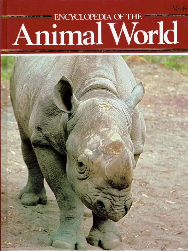 Encyclopedia of the animal world Otter - Platypus Vol 15