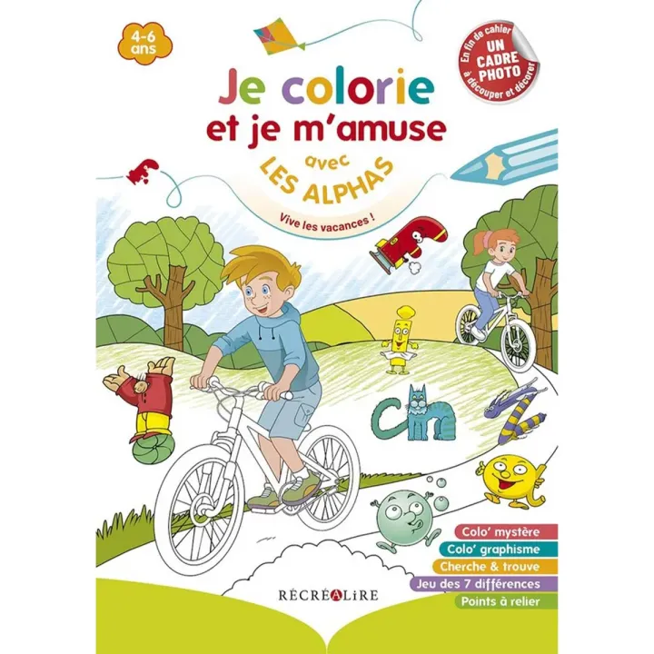 Je colorie et je m'amuse avec les Alphas